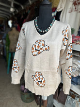 Load image into Gallery viewer, Cowboy Hat Sweater
