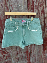Load image into Gallery viewer, Teal Howdy Hanny Shorts
