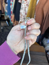 Load image into Gallery viewer, 6mm Saucer Navajo Pearl Necklace
