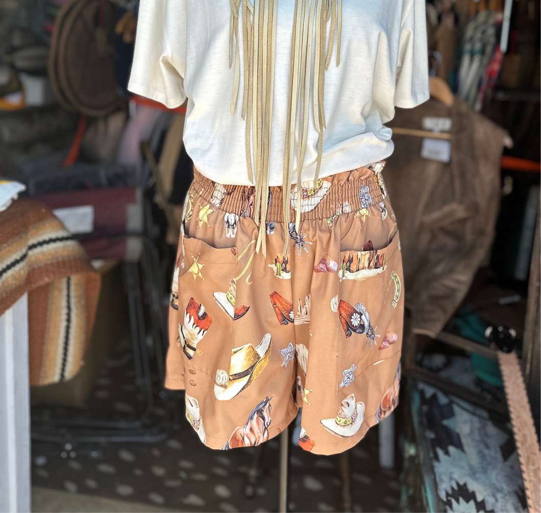 Western Elements Shorts