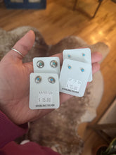 Load image into Gallery viewer, Small Turquoise Post Earrings
