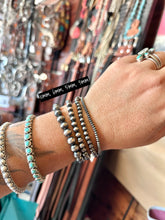 Load image into Gallery viewer, Stretchy Navajo Pearl Bracelets
