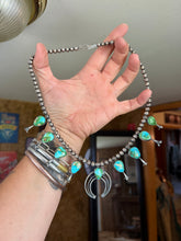 Load image into Gallery viewer, Sonoran Turquoise Petite Squash Blossom
