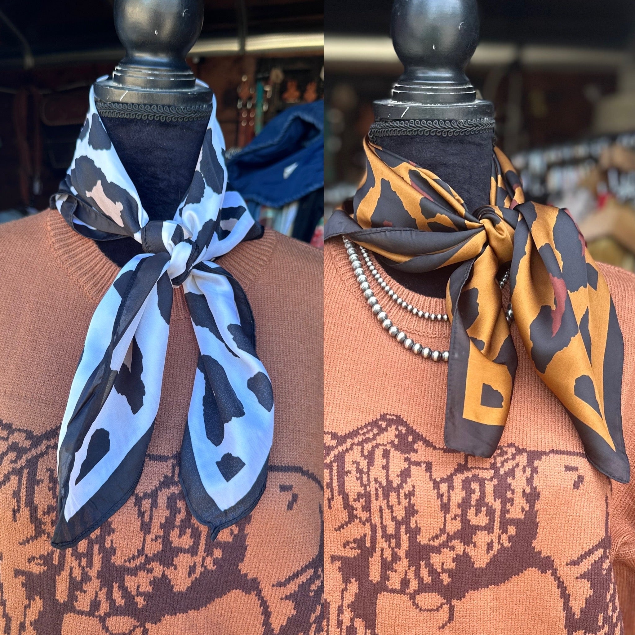 Leopard Print Scarves – Danni Jo Designs