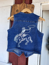 Load image into Gallery viewer, Buckaroo Dark Denim Vest
