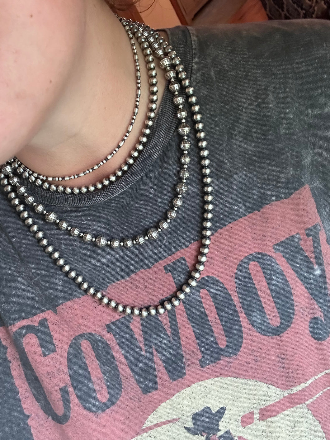 Navajo Pearl Necklaces
