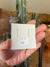 Load image into Gallery viewer, Orange Spiney Droplet Earrings
