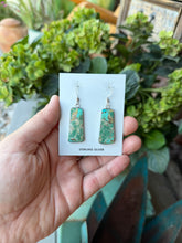 Load image into Gallery viewer, Turquoise Slab Earrings

