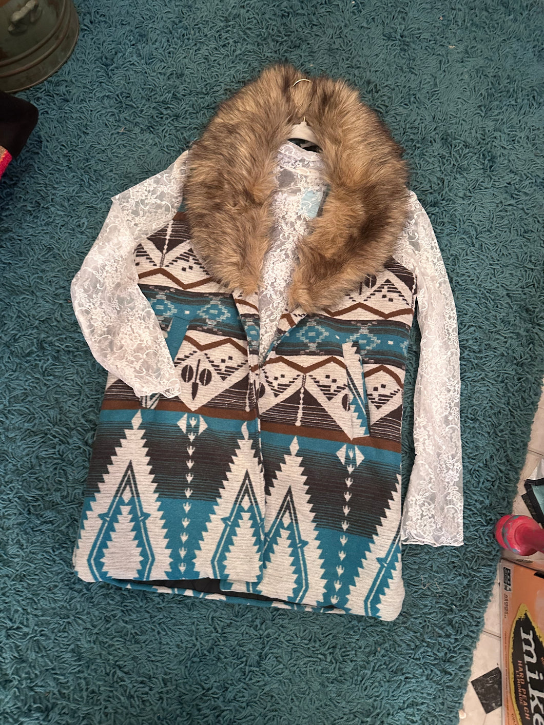 Montana Skies Vest w/ Detachable Fur Collar