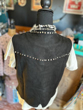 Load image into Gallery viewer, Plus Size Suede Studded Vest
