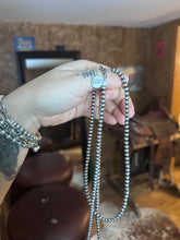 Load image into Gallery viewer, 48" 6mm Navajo Pearl Necklace
