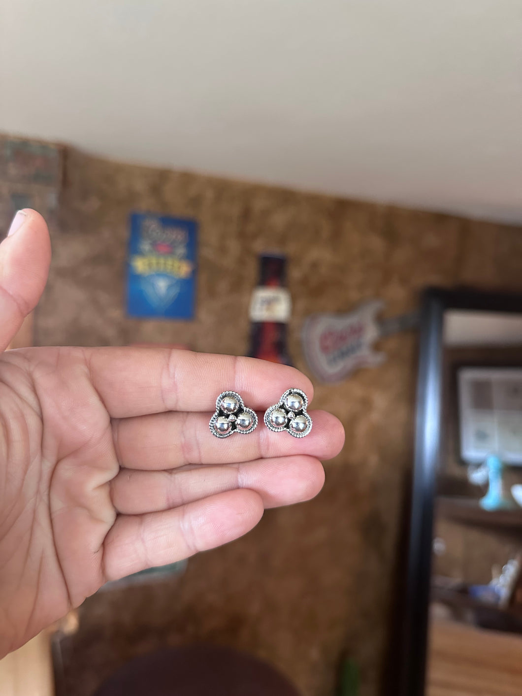 Trinity Post Earrings