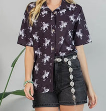 Load image into Gallery viewer, Short Sleeve Button Up

