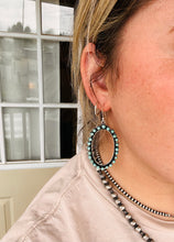 Load image into Gallery viewer, Turquoise Dot Earrings
