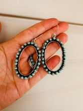 Load image into Gallery viewer, Turquoise Dot Earrings
