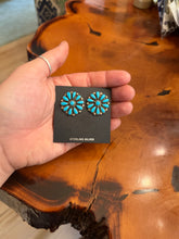 Load image into Gallery viewer, Old Pawn Cluster Earrings
