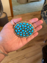 Load image into Gallery viewer, Old Pawn Turquoise Belt Buckle
