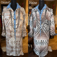 Load image into Gallery viewer, Southwestern Duster/Jacket
