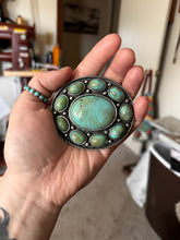 Load image into Gallery viewer, Turquoise Belt Buckle
