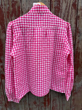 Load image into Gallery viewer, Pink Gingham Blouse

