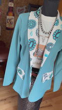Load and play video in Gallery viewer, Turquoise Blazer
