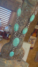 Load and play video in Gallery viewer, Kingman Turquoise Lariat
