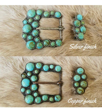 Load image into Gallery viewer, Turquoise Buckle Sets **Preorder 1-2 weeks
