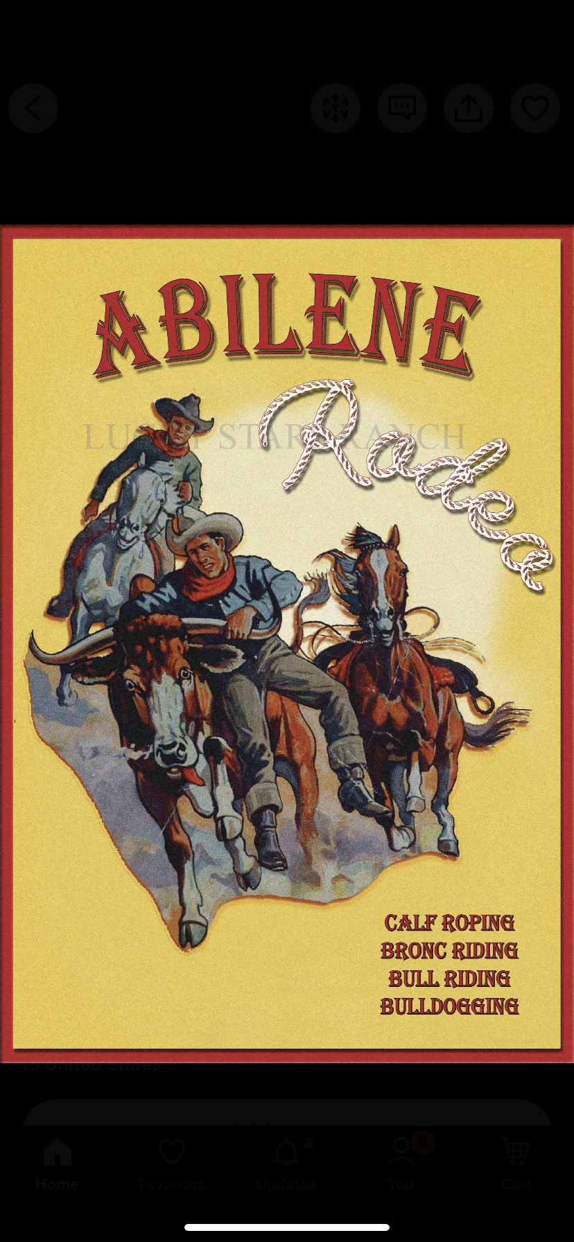 18”x24” Abilene Poster* Preorder