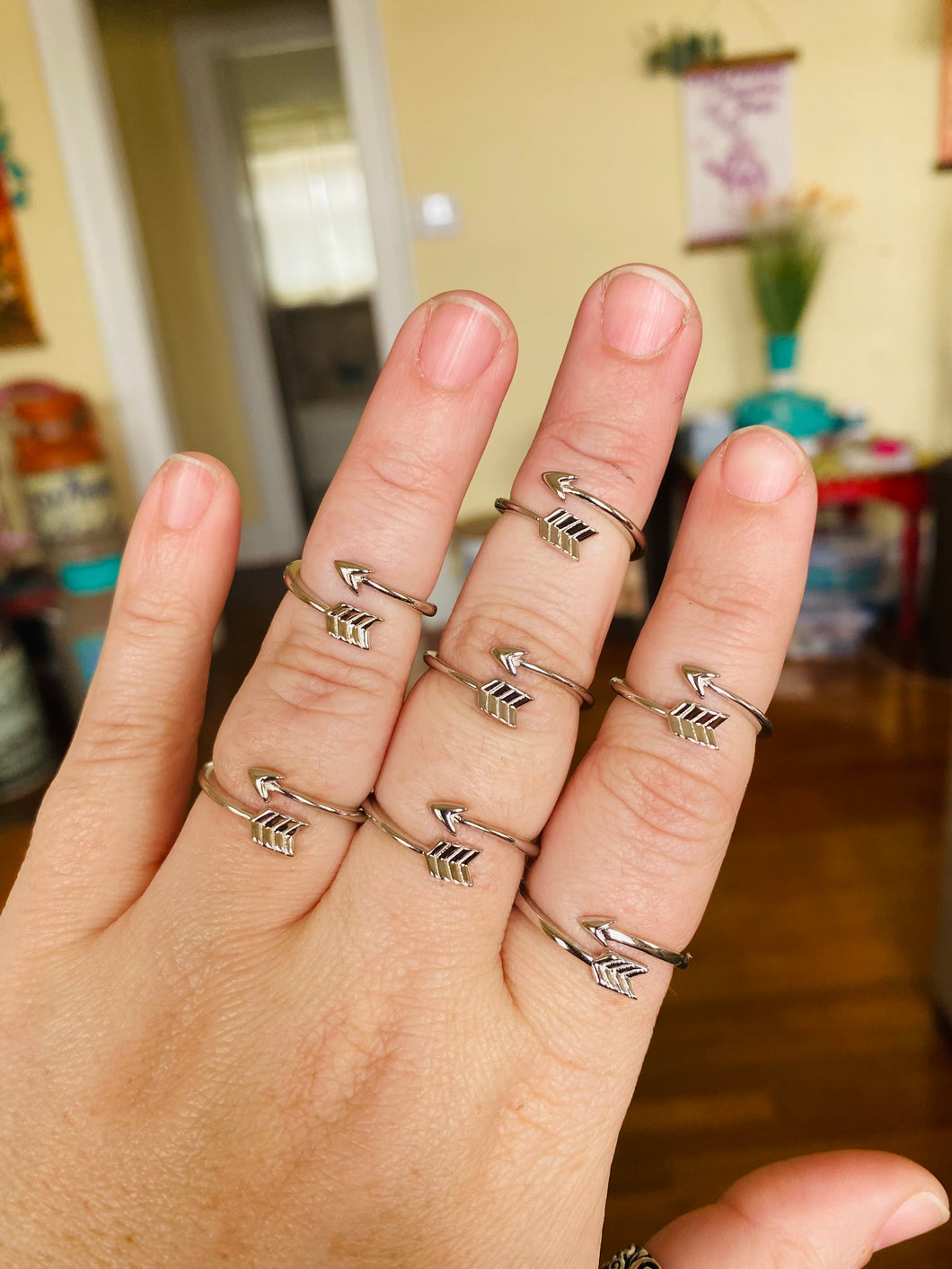 Adjustable Arrow Rings