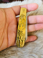 Load image into Gallery viewer, Brass Cowboy Pocket Knife
